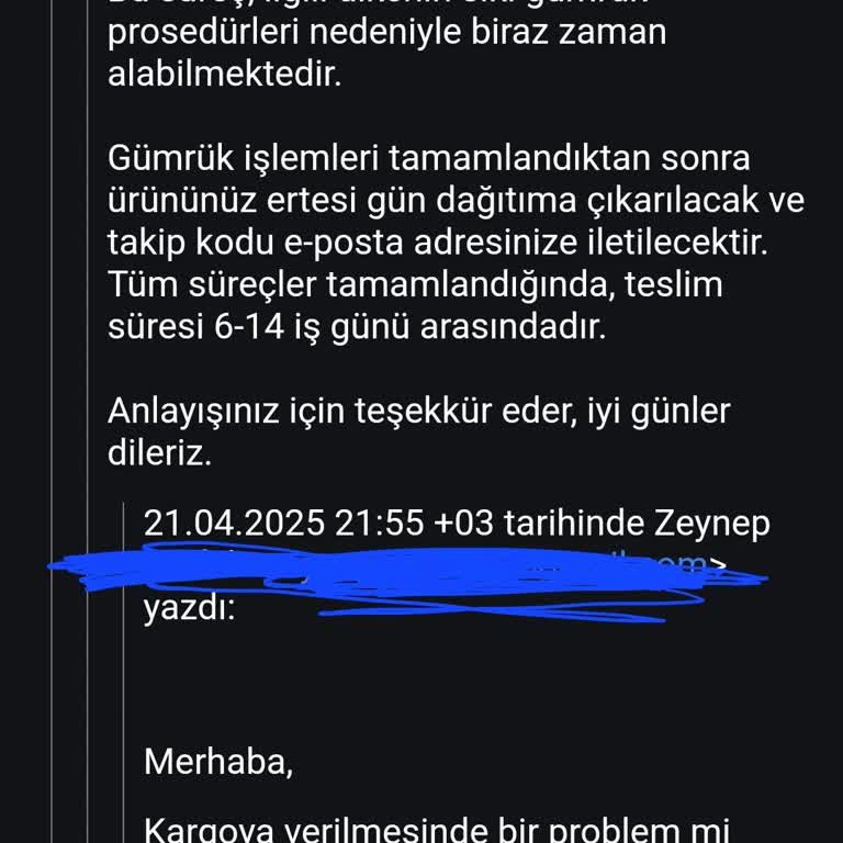 Siparişim 1 Aydır Teslim Edilmedi, Bilgilendirme Eksikliği Güven Sorunu Yarattı