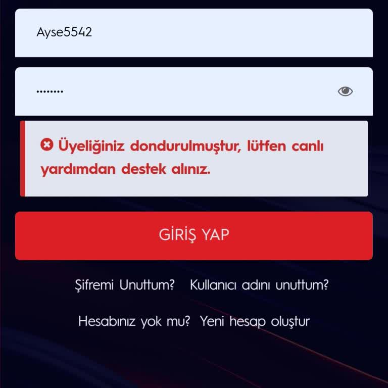 Hesabım Haksız Yere Bloke Edildi, Destek Alamıyorum