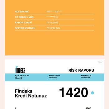 Findeks Notumun Hareket Etmemesi Ve Mavi Nokta Sorunu