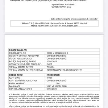 Onayım Olmadan Yenilenen Konut Sigortası Ve Müşteri Hizmetlerinin İlgisizliği