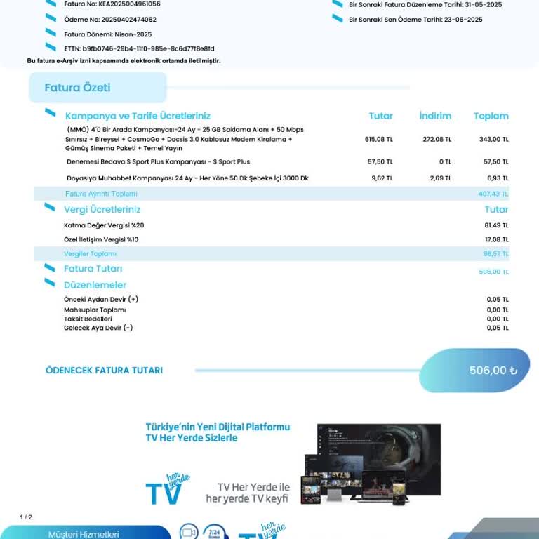 Uzun Süreli Abonelikte Telefon Hizmeti Kesintisi Ve Sorunun Çözümsüz Kalması