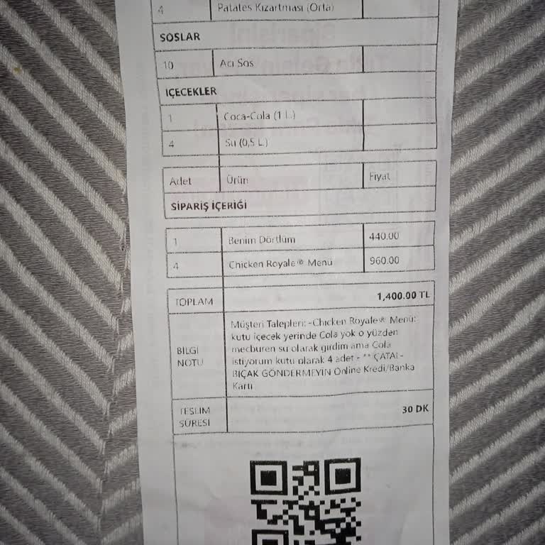 Burger King Menüsünde İçecek Seçeneği Yanıltıcı