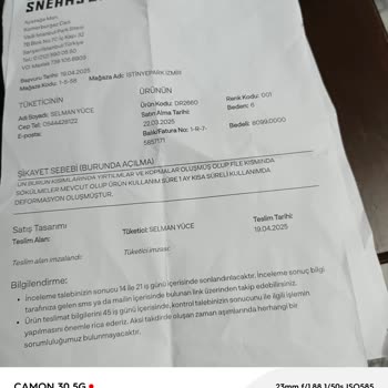 Satın Aldığım Nike Ayakkabıda Kısa Sürede Yaşanan Sorunlar Ve Olumsuz Garanti Süreci