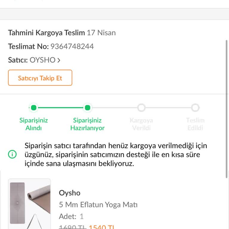 30 Gündür Kargolanmayan Ürün Ve İade Sorunu