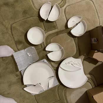 Çeyizim İçin Aldığım Yemek Takımı Kırık Geldi Çözüm Bekliyorum