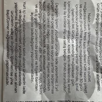 Koton Mağazasında Değişim Talebim Zorlukla Kabul Edildi Mağaza Müdürü Bilgisizdi