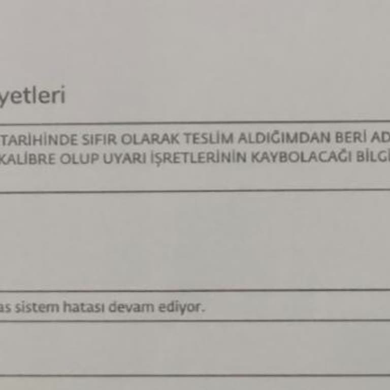 Togg Teslim Edilen Araçta Sürekli Hata Ve Kalibrasyon Sorunu