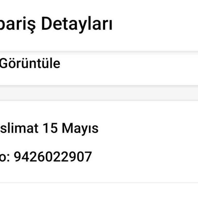 Söz Verilen Teslimat Süresi Aşıldı, Müşteri Temsilcisi İlgisiz