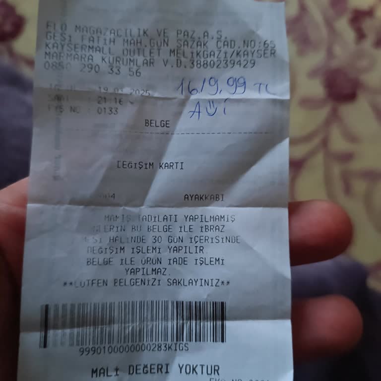 Değişim Kartı Süresi Doldu, Paramı Geri Alamadım