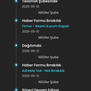 Kargom Günlerdir Teslim Edilmiyor Ve Bilgilendirme Yapılmıyor