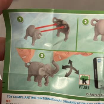 Kinder Joy Oyuncağında Eksik Parça Sorunu