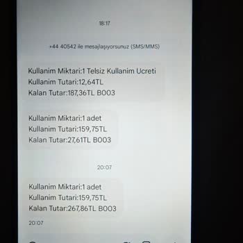 Vodafone Numara Değişikliği İçin Alınan Ücret ve Başarısız Müşteri Hizmetleri