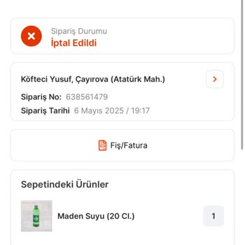 Migros Yemek'ten Ücret İadesi Almakta Yaşadığım Sorun Ve Müşteri Hizmetlerine Ulaşamama
