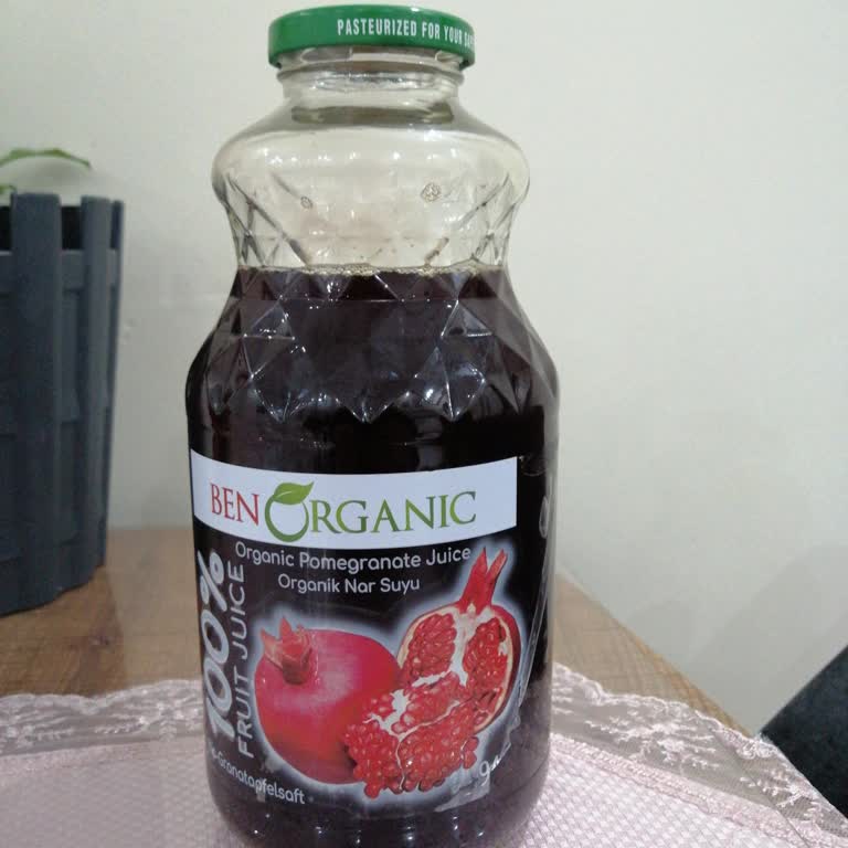 Benorganic Nar Suyunun Tadı Ve Kalitesi Beklentimi Karşılamadı
