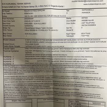 Aldığım Telefonun Wi-Fi Sorunu Çözülmüyor, Değişim Reddi!