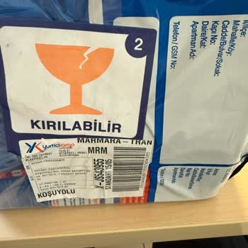 Yurtiçi Kargo Kargom Hasarlı Teslim Edildi
