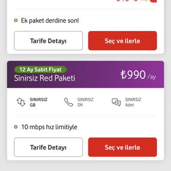 Vodafone'da Eski Müşteriye Yüksek Fatura Ve Kısıtlı Seçenekler