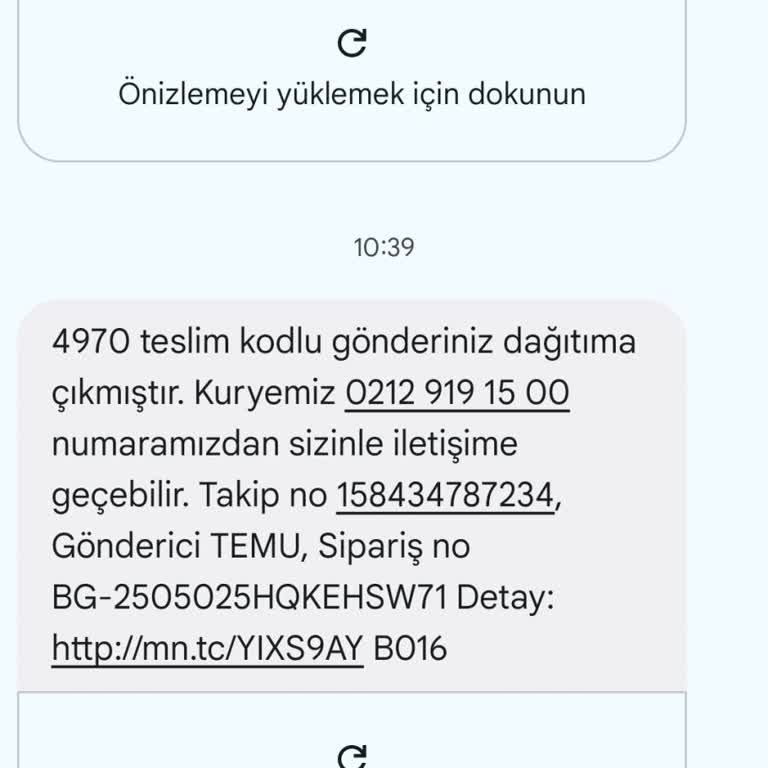 Siparişim Gün Boyu Dağıtımda Kaldı Teslim Edilmedi