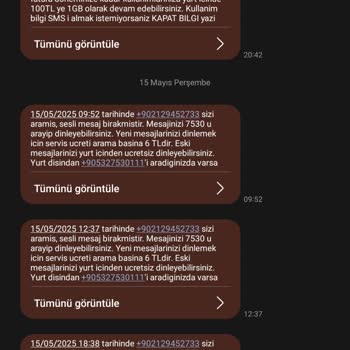 KVKK İhlali Ve Sürekli Arayan Numara Nedeniyle Yaşanan Rahatsızlık