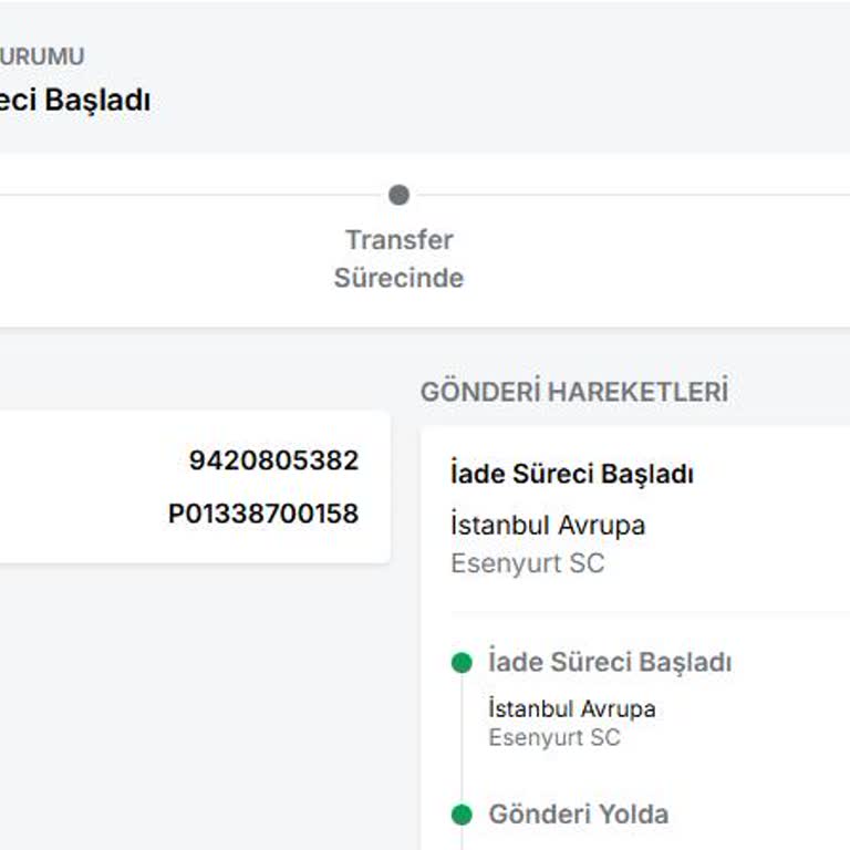 Siparişim Barkod Hatası Nedeniyle Teslim Edilmedi