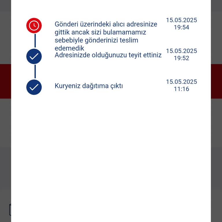 Kargom Teslim Edilmeden 'Evde Yoktunuz' Denilmesi