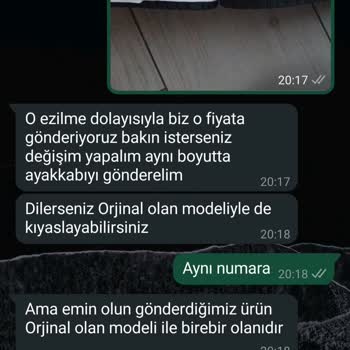 Sipariş Ettiğim Ayakkabı Terlik Gibi Ve Müşteri Hizmeti Yetersiz