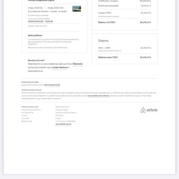 Airbnb Overcharged Me ₺2,288 More Than My Booking Total
