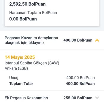 Pegasus Premium Kartta Bolpuan Kazanımı Eksik Ve Yanıltıcı Bilgi Var