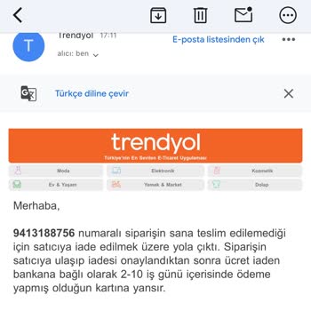 Teslimat Yapılmayan Bölgeye Kargo Gönderimi Ve Mağduriyet
