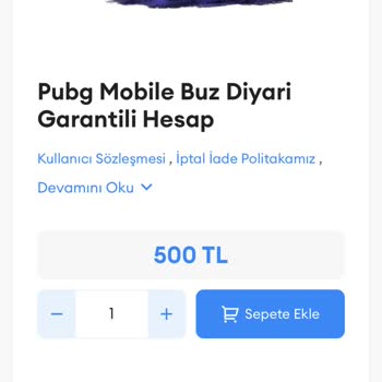 Oyun Dinar Satın Aldığım Hesap Beklentimi Karşılamadı