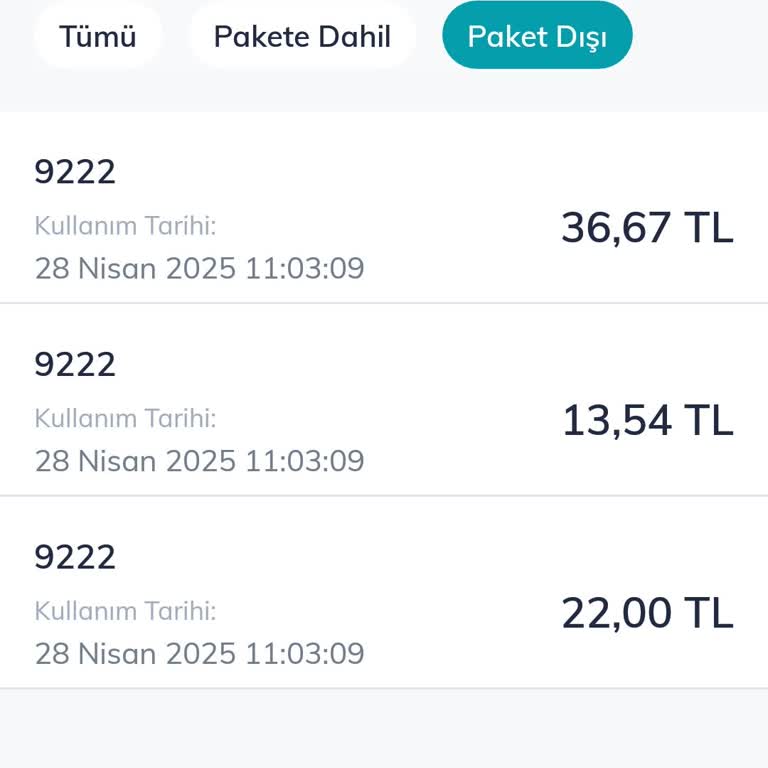 İzinsiz 9222 Abonelikle Faturama Ek Ücret Yansıtıldı, Adli Süreç Başlatacağım
