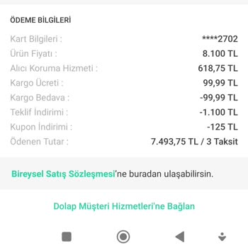 Dolap İade Tutarında Eksik Ödeme ve Mağduriyet