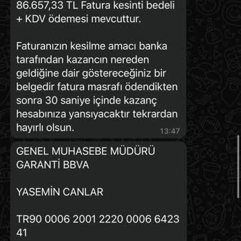 Instagram Bahis Sitesinde Kazanç Vaadiyle Ek Vergi Talebi Ve Para İadesi Sorunu