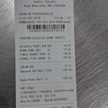 BİM Fındık Kremasında Etiket Fiyatı İle Kasa Fiyatı Uyuşmazlığı Yaşadım