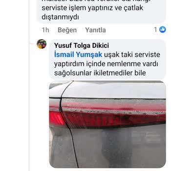 Chery Omoda 5 Stop Lambası Çatlaması Garanti Kapsamında Değiştirilmedi