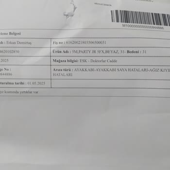 Kısa Sürede Yırtılan Ayakkabıya Kullanıcı Hatası Denilerek Çözüm Sunulmadı