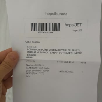 Skechers Ayakkabının Dikişleri Kısa Sürede Açıldı Firma İlgisiz