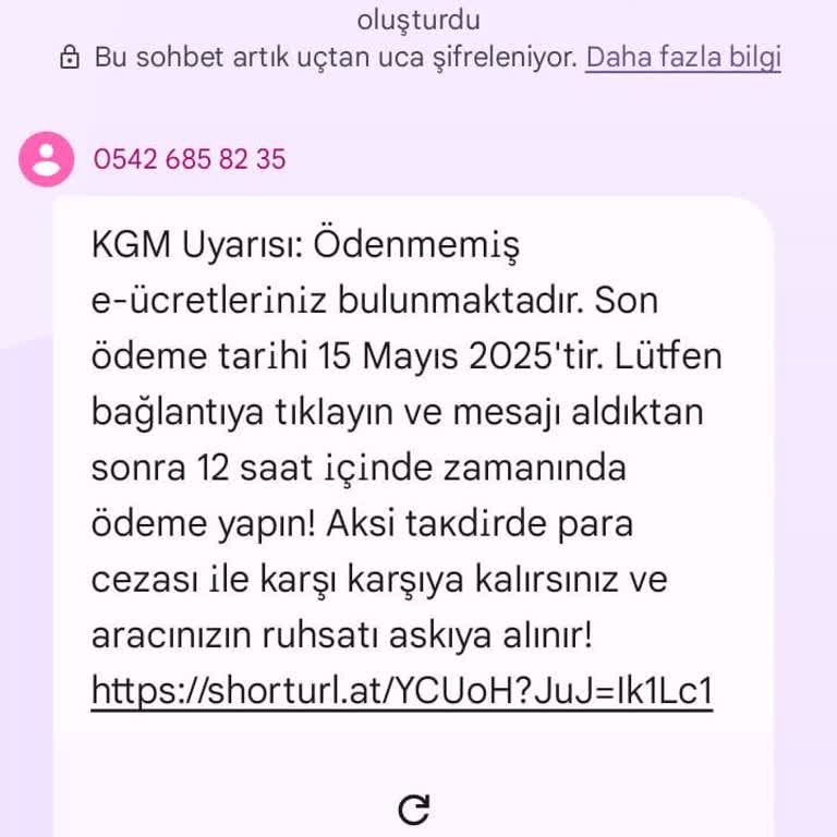 Telefon Numaram İzinsiz Kullanılarak Mesaj Gönderildi