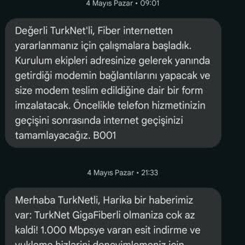 Adres Değişikliği Sonrası Nakil Ve Modem Kurulumu Gecikmesi Nedeniyle Mağduriyet