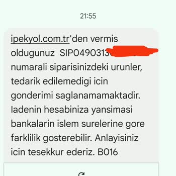 İpekyol'da Sürekli Hatalı Sipariş Ve Yetersiz Müşteri Deneyimi