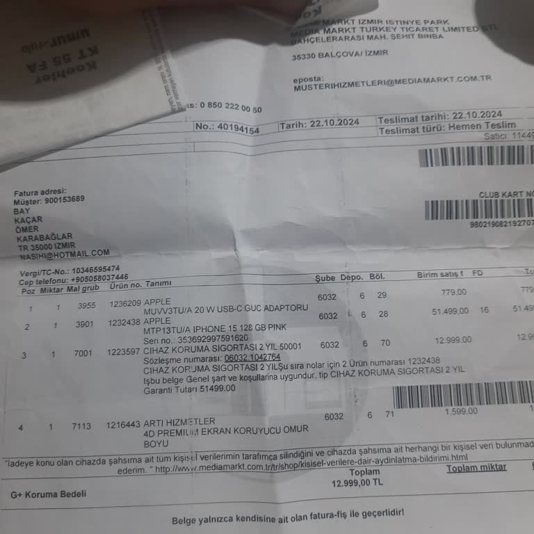 Media Markt'ta Kasko Ve Servis Hayal Kırıklığı: Ürünlerimle İlgili Sürekli Sorunlar Yaşıyorum