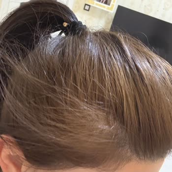 Aldığım Saç Boyası Saçlarımı İki Renk Yaptı Ve Yıprattı