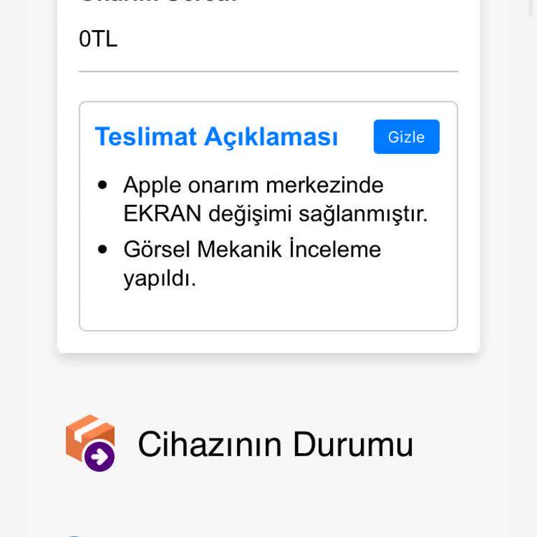 Media Markt'tan Aldığım iPhone'un Ekran Sorunu Çözülemiyor