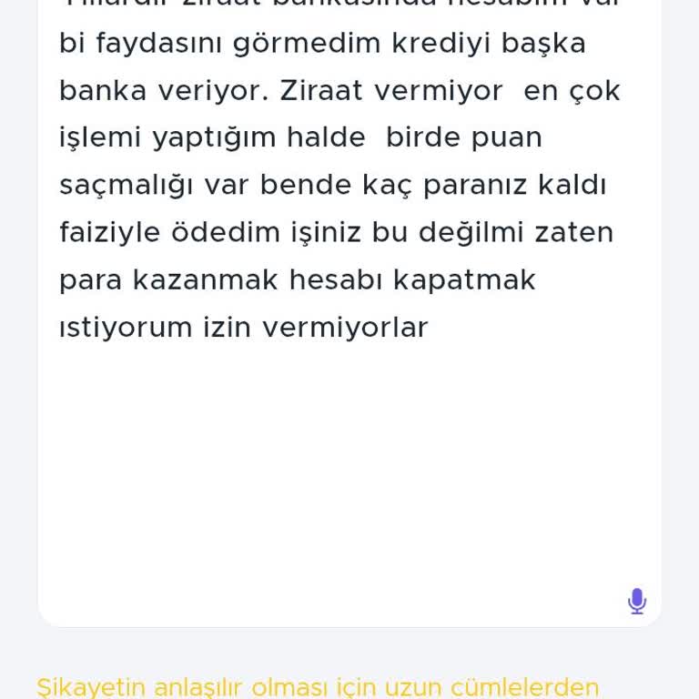 Ziraat Bankası'nda Hesap Kapatma Ve Kredi Sorunu