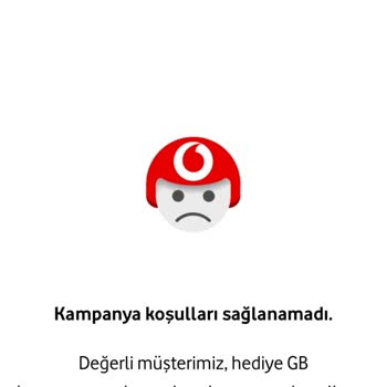 Vodafone Yanımda Uygulamasında Hediye İnternet Sorunu Ve Kampanya Hataları