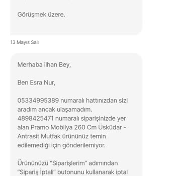 Satın Alınan Ürünün Tedarik Edilememesi Ve Satıcıdan Olumsuz Yanıt