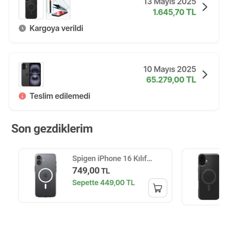 Randevulu Siparişim Erken Dağıtıma Çıkarılıp İade Edildi