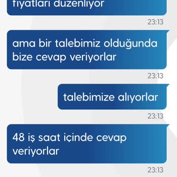 Fatura Tutarı ve Müşteri Hizmetleri Hakkında Şikayet