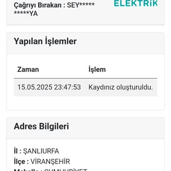 Elektrik Kesintisi Ve İlgisizlik Mağduriyeti