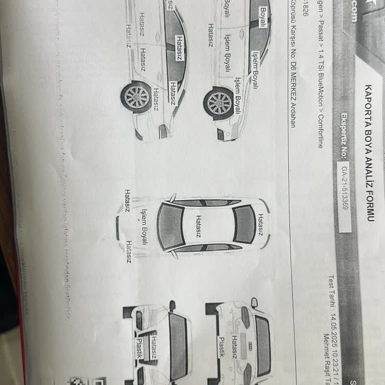 Ekspertiz Raporunda Büyük Tutarsızlık Ve Sorumluluk Reddi